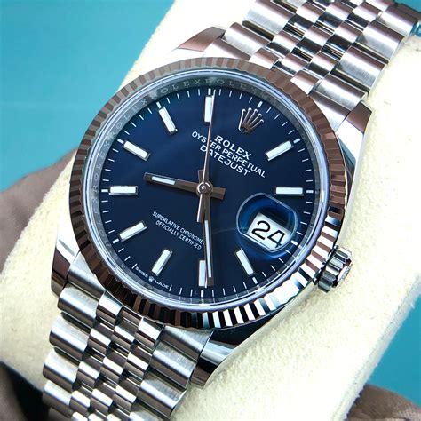 datejust blue dial 36mm.